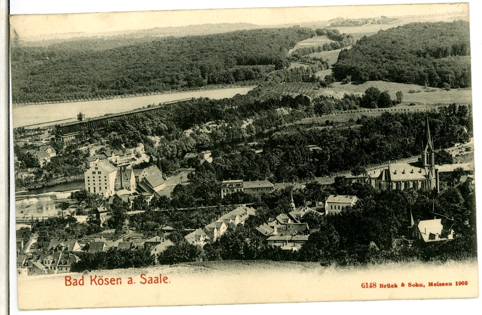 06148-Bad Kösen-1905-Blick auf Bad Kösen-Brück & Sohn Kunstverlag