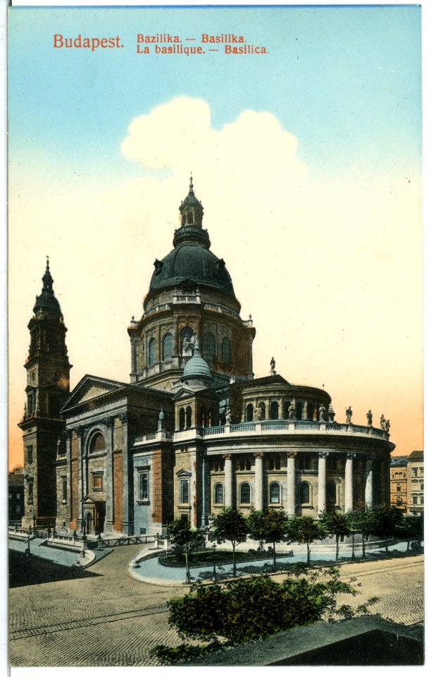05643-Budapest-1904-Stefanskirche-Brück & Sohn Kunstverlag