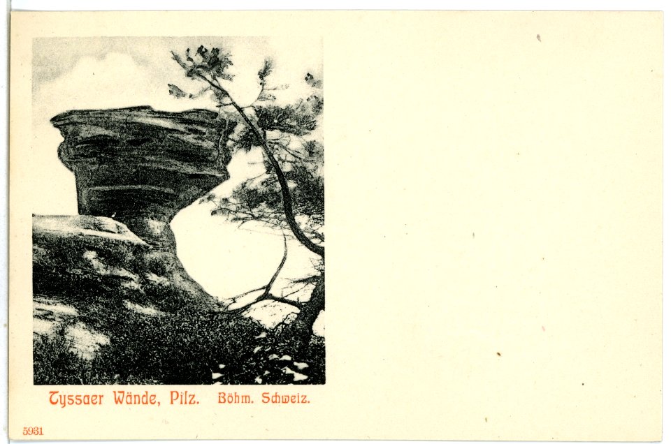 05931-Tyssa-1905-Tyssaer Wände - Pilz-Brück & Sohn Kunstverlag