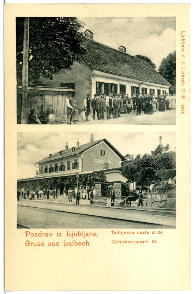 04894-Laibach-1903-Unterkrainerstraße-Brück & Sohn Kunstverlag