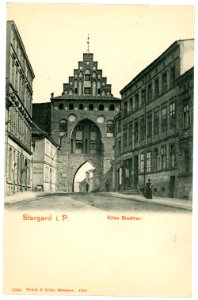 05524-Stargard-1904-Altes Stadttor-Brück & Sohn Kunstverlag