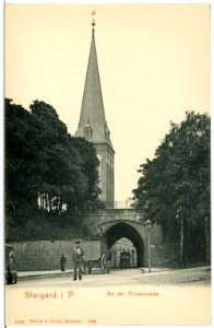 05525-Stargard-1904-An der Promenade-Brück & Sohn Kunstverlag