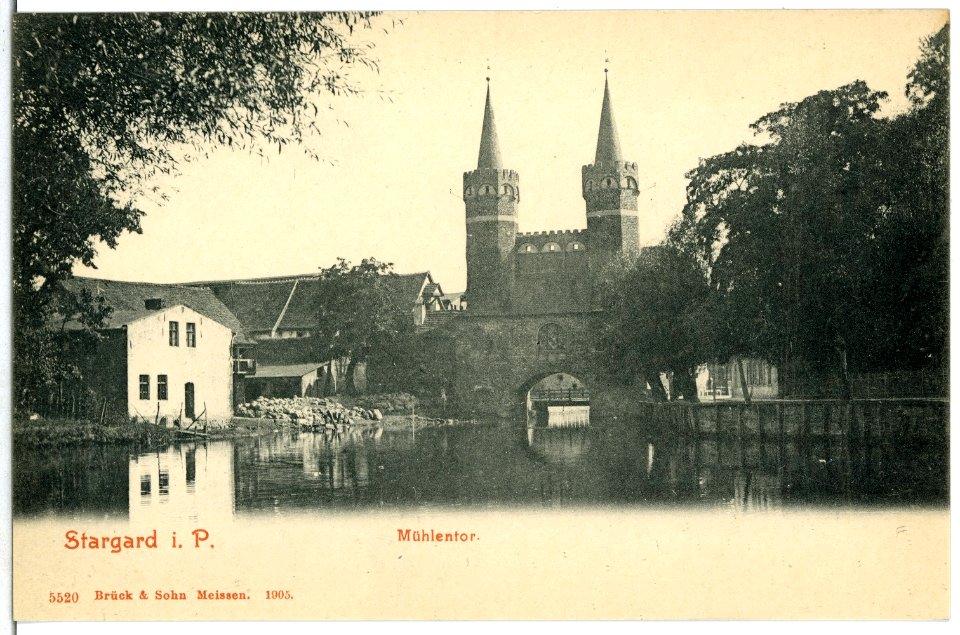 05520-Stargard-1904-Mühlentor-Brück & Sohn Kunstverlag