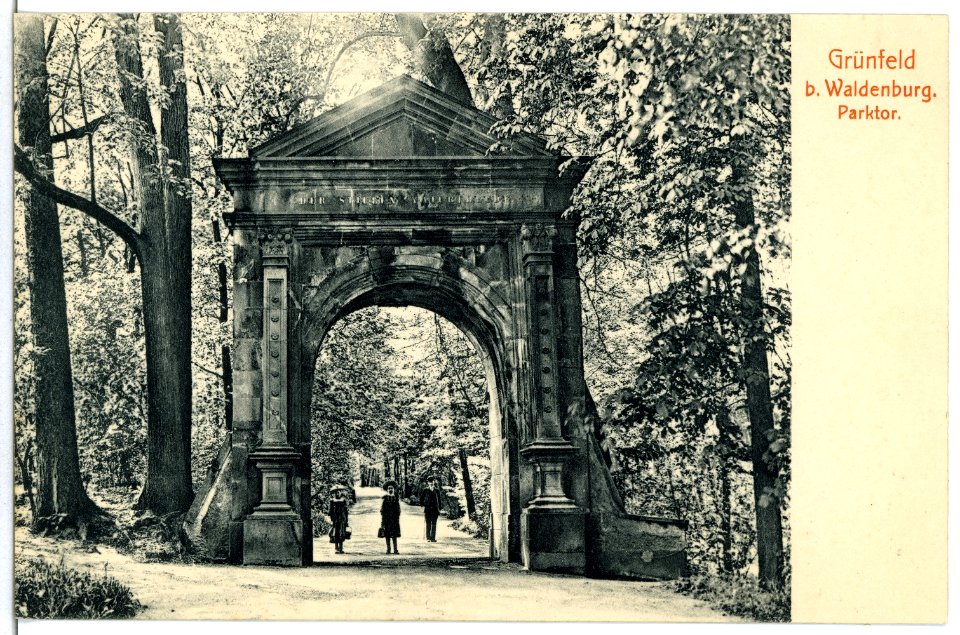 05218-Grünfeld-1904-Parktor-Brück & Sohn Kunstverlag
