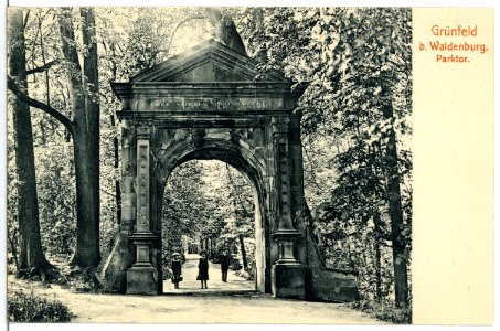 05218-Grünfeld-1904-Parktor-Brück & Sohn Kunstverlag