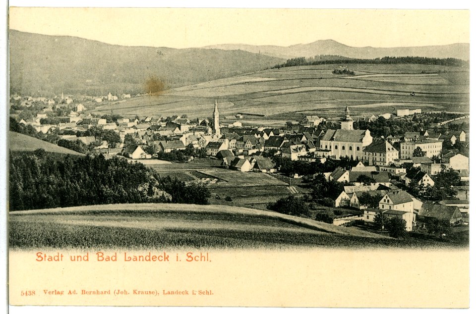 05438-Landeck-1904-Blick auf Landeck-Brück & Sohn Kunstverlag