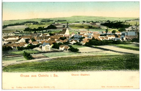 05294-Ostritz-1904-Oberer Stadtteil-Brück & Sohn Kunstverlag