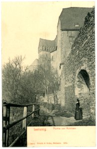05481-Leisnig-1904-Am Schloß-Brück & Sohn Kunstverlag
