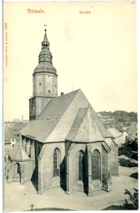 04963-Döbeln-1903-Kirche-Brück & Sohn Kunstverlag