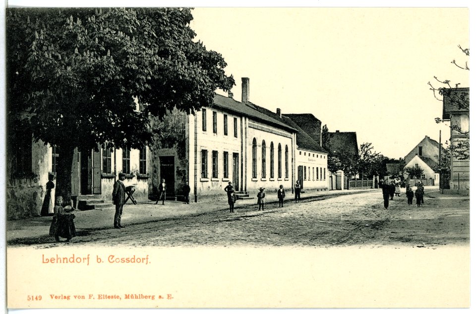 05149-Lehndorf-1904-Dorfstraße-Brück & Sohn Kunstverlag