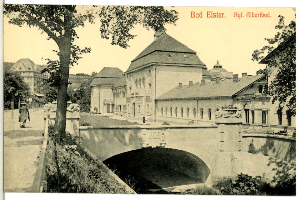 13568-Bad Elster-1911-Königliches Albertbad-Brück & Sohn Kunstverlag