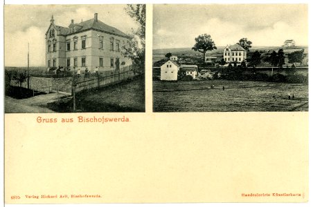04895-Bischofswerda-1903-Einzelne Wohnhäuser-Brück & Sohn Kunstverlag