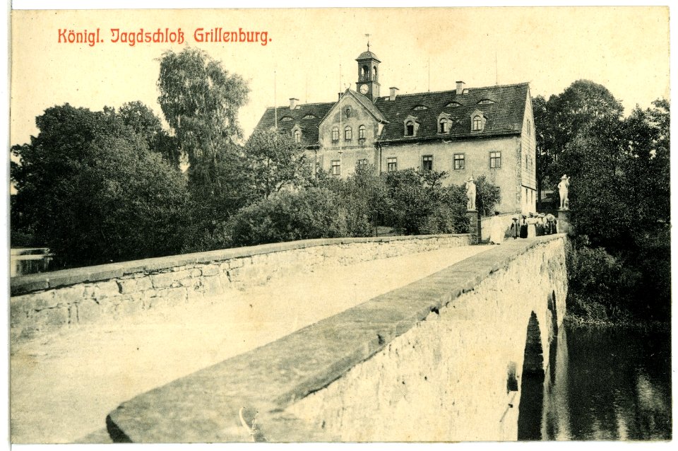 05120-Grillenburg-1904-Jagdschloß-Brück & Sohn Kunstverlag