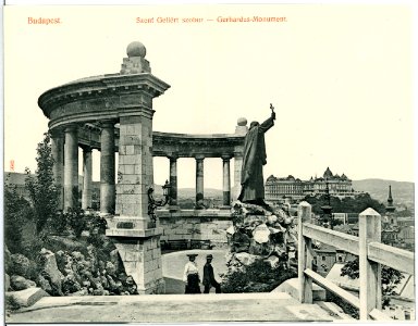 05642-Budapest-1904-Gerhardus - Monument-Brück & Sohn Kunstverlag