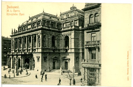 05071-Budapest-1904-Königliche Oper-Brück & Sohn Kunstverlag
