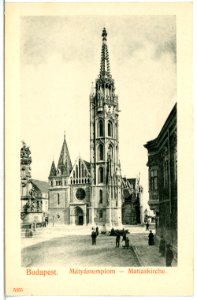 05255-Budapest-1904-Matiaskirche-Brück & Sohn Kunstverlag
