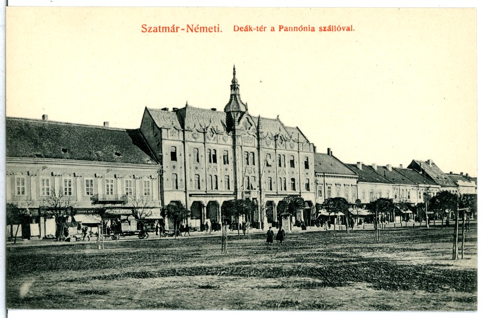 13460-Szatmar-Nemeti-1911-Deak-ter a Panononia szalloval-Brück & Sohn Kunstverlag