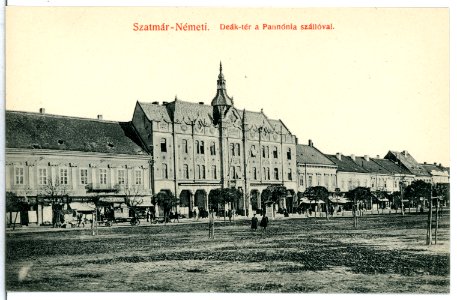 13460-Szatmar-Nemeti-1911-Deak-ter a Panononia szalloval-Brück & Sohn Kunstverlag