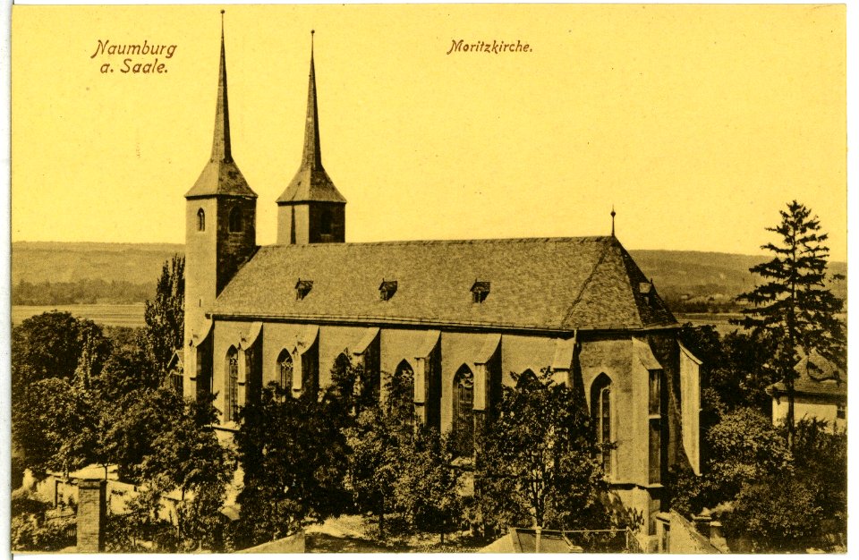 13997-Naumburg-1912-Moritzkirche-Brück & Sohn Kunstverlag