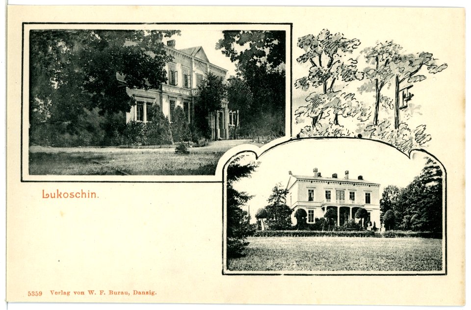 05359-Lukoschin-1904-Hausansichten-Brück & Sohn Kunstverlag