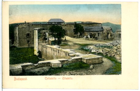 05432-Budapest-1904-Zitadelle-Brück & Sohn Kunstverlag