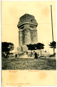 05319-Stuttgart-1904-Bismarcksäule-Brück & Sohn Kunstverlag