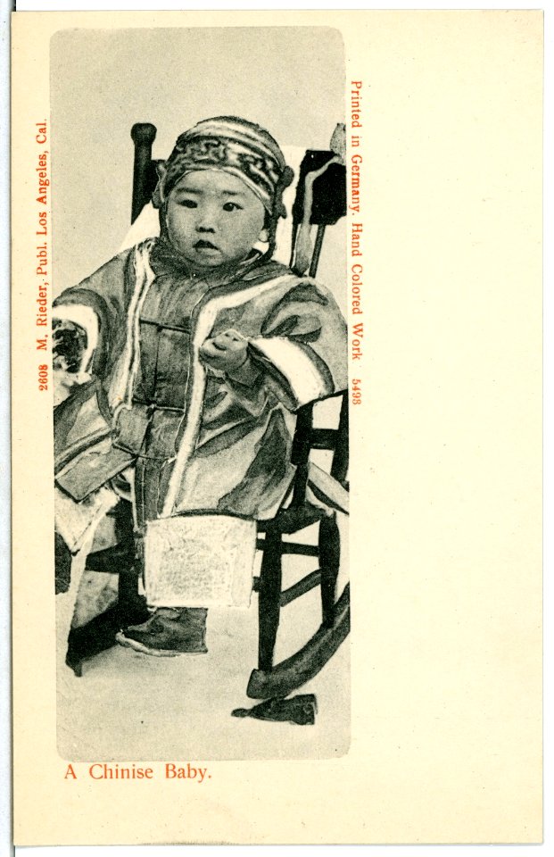 05493--1904-A Chinese Baby-Brück & Sohn Kunstverlag