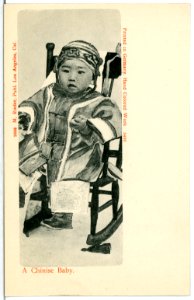 05493--1904-A Chinese Baby-Brück & Sohn Kunstverlag