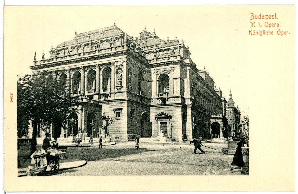 05462-Budapest-1904-Königliche Oper-Brück & Sohn Kunstverlag
