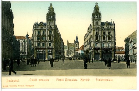 05106-Budapest-1904-Schlangenplatz-Brück & Sohn Kunstverlag