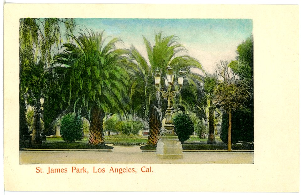 04913-Los Angeles-1903-St. James Park-Brück & Sohn Kunstverlag