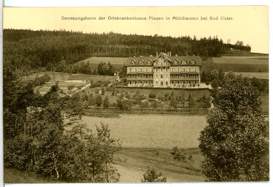 13640-Mühlhausen-1911-Genesungsheim-Brück & Sohn Kunstverlag