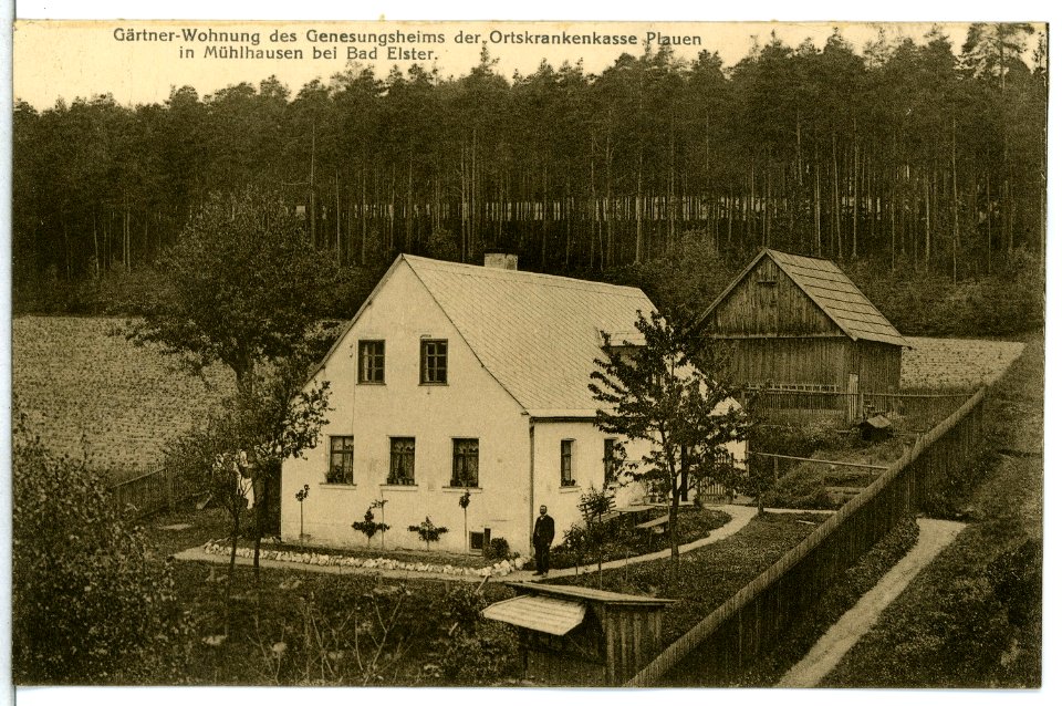 13641-Mühlhausen-1911-Genesungsheim - Gärtnerwohnung-Brück & Sohn Kunstverlag