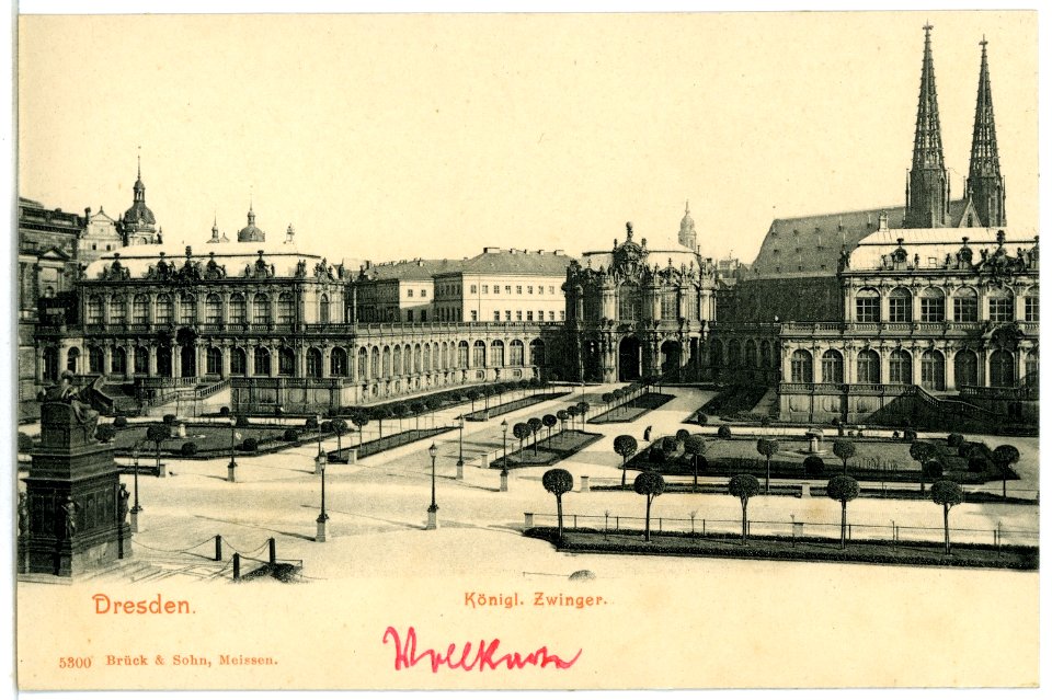 05300-Dresden-1904-Königlicher Zwinger-Brück & Sohn Kunstverlag