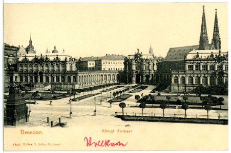 05300-Dresden-1904-Königlicher Zwinger-Brück & Sohn Kunstverlag