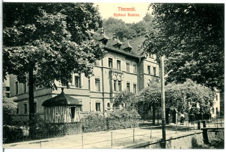 13598-Tharandt-1911-Kurhaus Sanitas-Brück & Sohn Kunstverlag