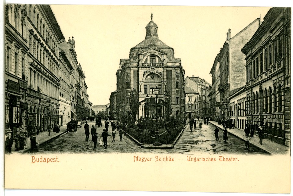 05256-Budapest-1904-Ungarisches Theater-Brück & Sohn Kunstverlag