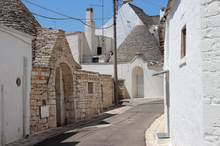 Houses construction summer photo