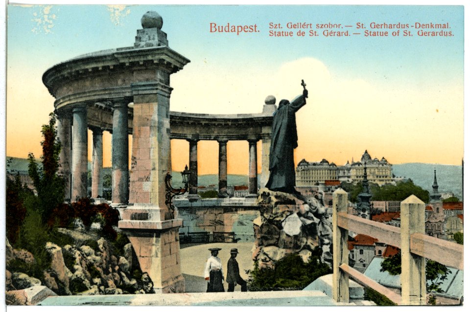 05320-Budapest-1904-Gerhardus - Monument-Brück & Sohn Kunstverlag