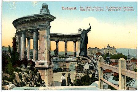 05320-Budapest-1904-Gerhardus - Monument-Brück & Sohn Kunstverlag
