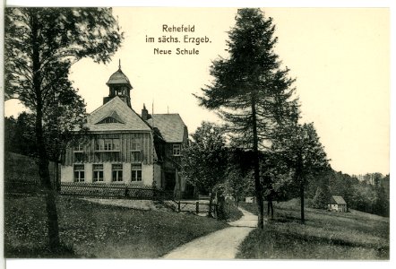 13603-Rehefeld-1911-Neue Schule-Brück & Sohn Kunstverlag