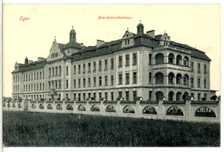 13507-Eger-1911-Bezirkskrankenhaus-Brück & Sohn Kunstverlag