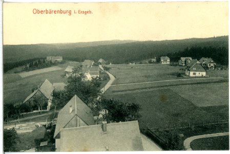 14179-Oberbärenburg-1912-Blick auf Oberbärenburg-Brück & Sohn Kunstverlag