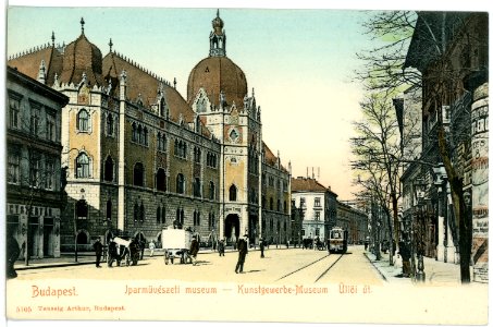 05105-Budapest-1904-Kunstgewerbe-Museum, Üllöi ut.-Brück & Sohn Kunstverlag