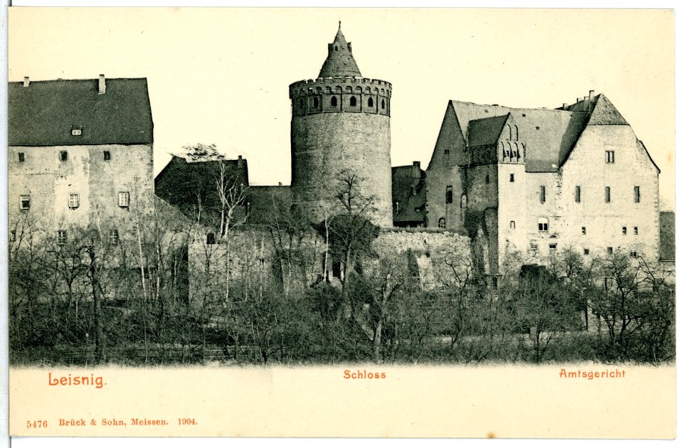 05476-Leisnig-1904-Schloß, Amtsgericht-Brück & Sohn Kunstverlag