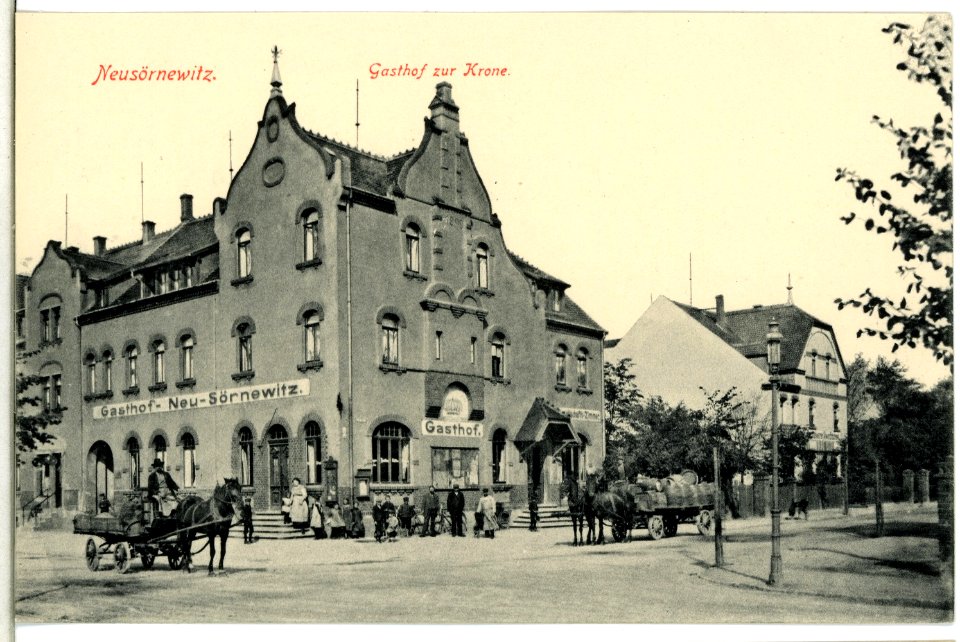 14026-Neusörnewitz-1912-Gasthof zur Krone-Brück & Sohn Kunstverlag