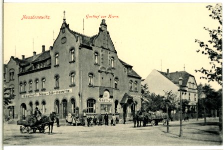 14026-Neusörnewitz-1912-Gasthof zur Krone-Brück & Sohn Kunstverlag