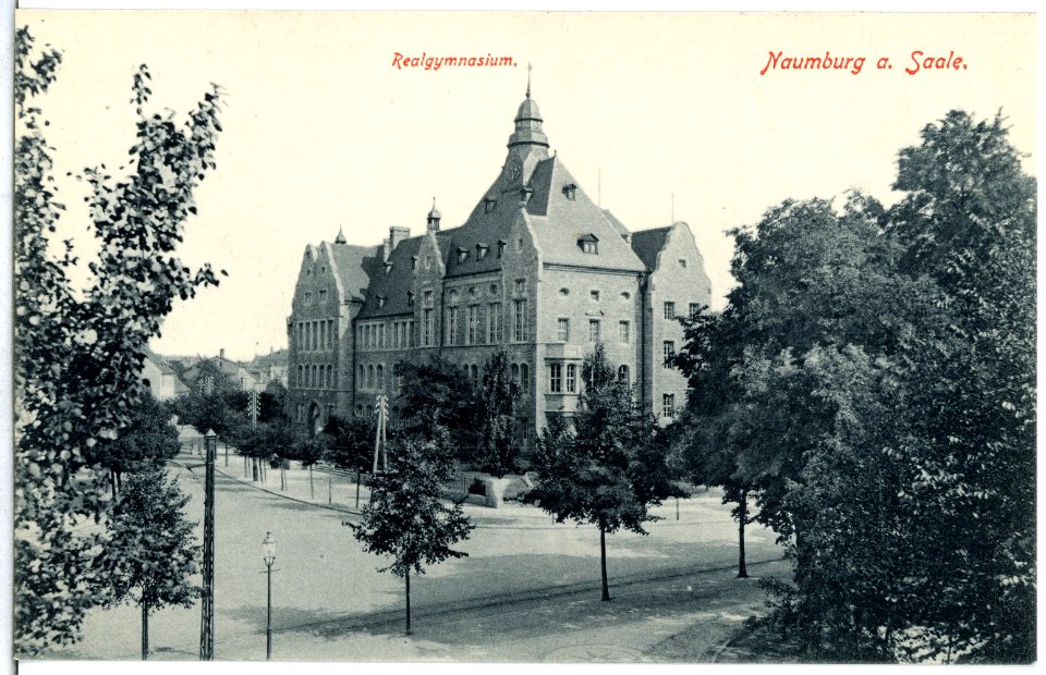 13994-Naumburg-1912-Realgymnasium-Brück & Sohn Kunstverlag