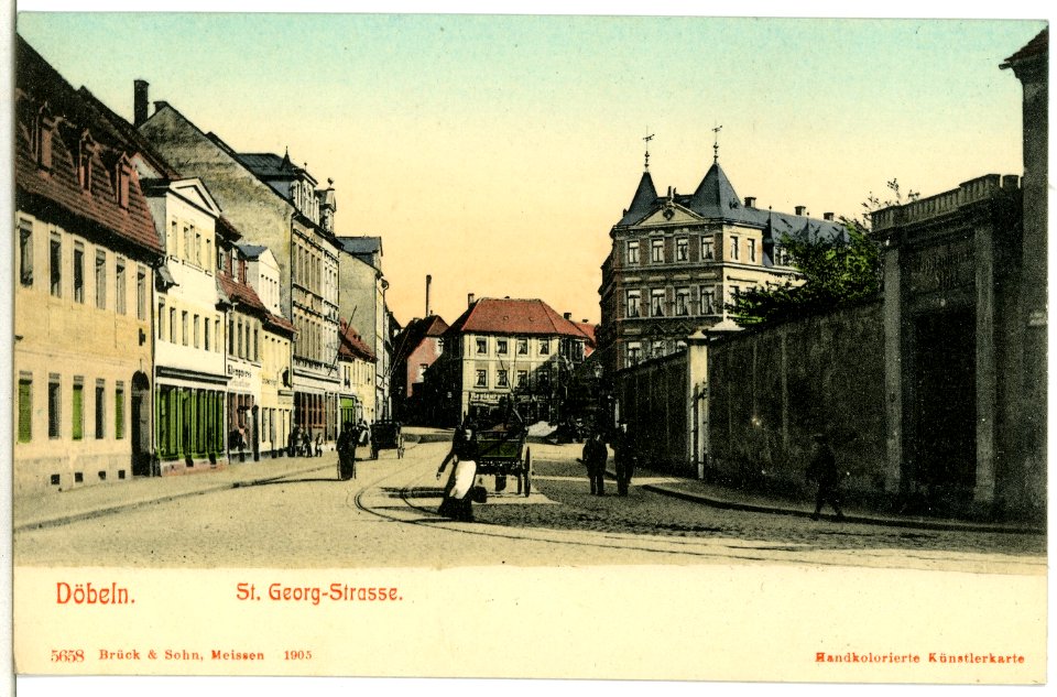 05658-Döbeln-1905-St. Georgstraße-Brück & Sohn Kunstverlag