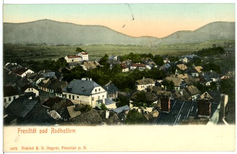 05472-Frenstat-1904-Blick über den Ort-Brück & Sohn Kunstverlag